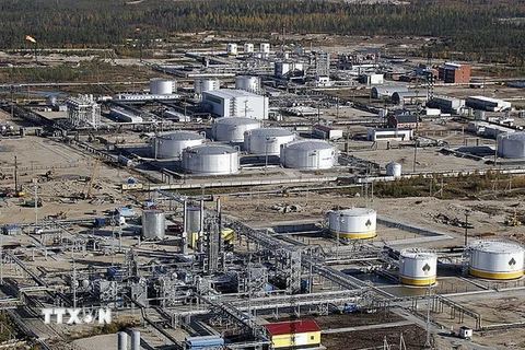 Nhà máy lọc dầu Rosneft ở thị trấn Gubkinsky, tây Siberia. (Nguồn: AFP/TTXVN) 