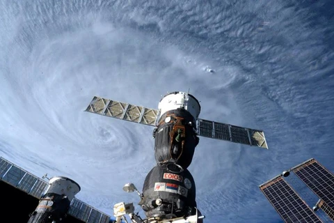 Phi hành gia người Mỹ Scott Kelly đã theo dõi Soudelor từ Trạm không gian quốc tế và ghi lại những bức hình của siêu bão từ ngoài vũ trũ.