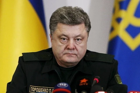Tổng thống Ukraine Petro Poroshenko. (Nguồn: Reuters)