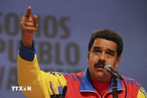 Tổng thống Venezuela Nicolás Maduro. (Nguồn: Reuters/TTXVN)