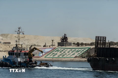 Kênh đào Suez. (Nguồn: THX/TTXVN)