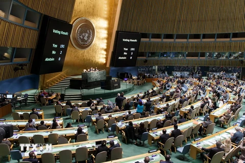 Đại hội đồng Liên hợp quốc. (Nguồn: THX/TTXVN)