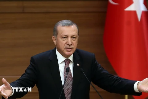 Đương kim Tổng thống Recep Tayyip Erdogan. (Nguồn: AFP/TTXVN)