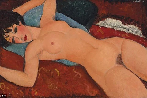Bức tranh 'Reclining Nude'