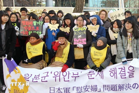 Hàn Quốc-Nhật Bản sẽ đàm phán về vấn đề nô lệ tình dục 