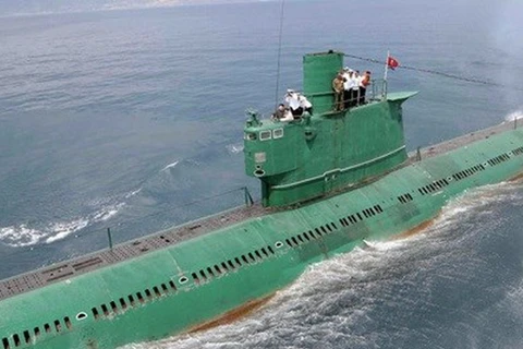 Một tàu ngầm của Triều Tiên. (Nguồn: Reuters)