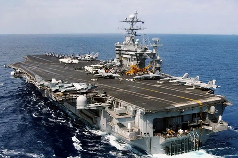 Tàu sân bay USS Harry S Truman của Mỹ. (Nguồn: nbcnews.com)
