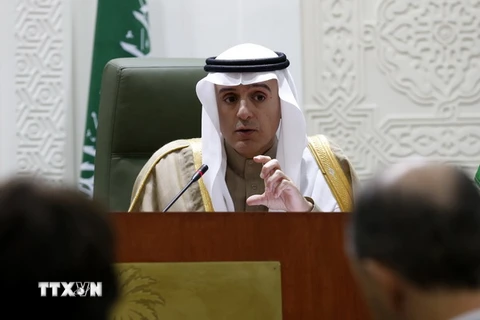Ngoại trưởng Saudi Arabia Adel al-Jubeir bất ngờ tuyên bố vương quốc này sẽ cắt đứt quan hệ ngoại giao với Iran. (Nguồn: AFP/TTXVN)
