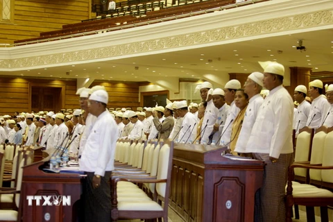 Quốc hội Myanmar. (Nguồn: AFP/TTXVN)