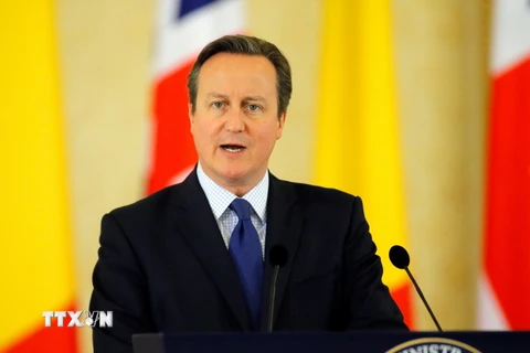 Thủ tướng Anh David Cameron. (Nguồn: THX/TTXVN)