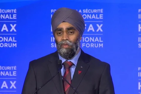 Bộ trưởng Quốc phòng Canada Harjit Sajjan. (Nguồn: globalnews.ca)