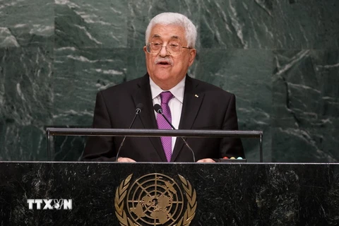 Tổng thống Palestine Mahmoud Abbas. (Nguồn: THX/TTXVN)