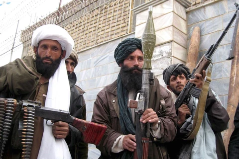 Các chiến binh thuộc phong trào Taliban. (Ảnh: rferl.org)