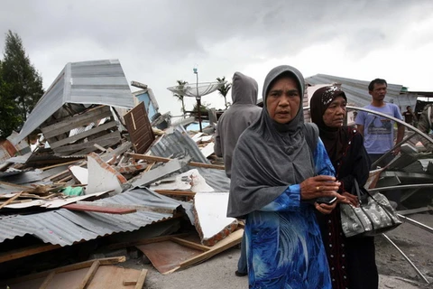 Cộng đồng khu vực Tây Sumatra của Indonesia an toàn sau động đất