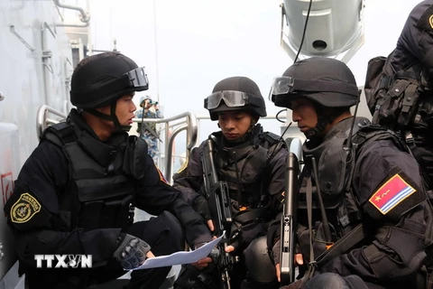 Hải quân Trung Quốc. (Nguồn: THX/TTXVN)