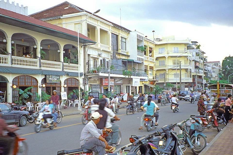 Đường phố Campuchia. (Nguồn: rontravel.com)