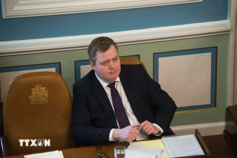 Thủ tướng Iceland Sigmundur David Gunnlaugsson. (nguồn: AFP/TTXVN)