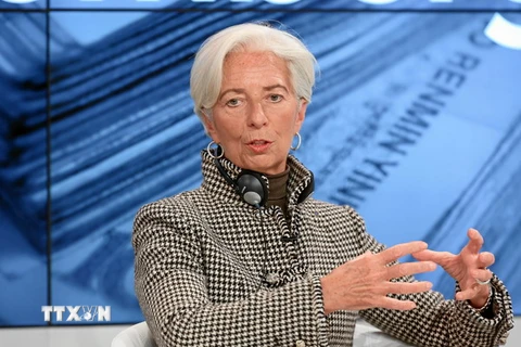 Tổng Giám đốc IMF Christine Lagarde. (Nguồn: THX/TTXVN)