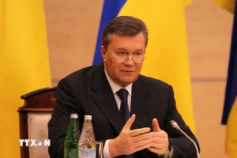 Cựu Tổng thống Viktor Yanukovych. (Nguồn: THX/TTXVN)
