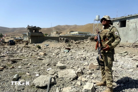 Lực lượng an ninh Afghanistan. (Nguồn: EPA/TTXVN)