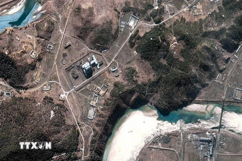 Lò phản ứng hạt nhân Yongbyon nằm cách thủ đô Bình Nhưỡng, Triều Tiên khoảng 90km về phía Bắc. (Nguồn: EPA/TTXVN) 