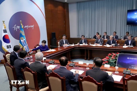 Tổng thống Hàn Quốc kêu gọi chấm dứt tranh cãi về triển khai THAAD. (Nguồn: EPA/TTXVN)