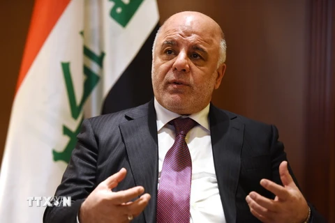 Thủ tướng Iraq Haider al-Abadi. (Nguồn: EPA/TTXVN) 