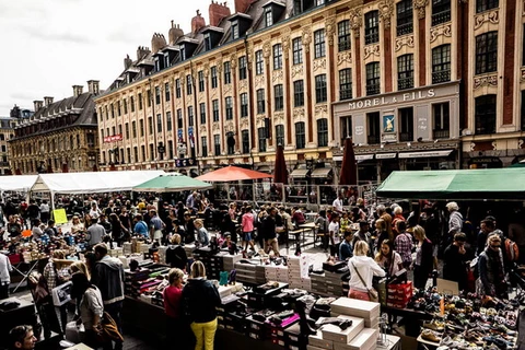 Chợ thường niên "Grande Braderie de Lille." (Nguồn: fleamarketinsiders.com)