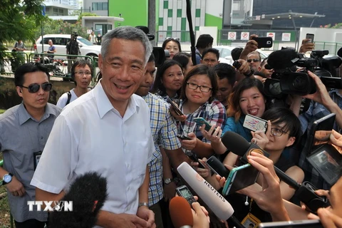 Thủ tướng Singapore Lý Hiển Long. (Nguồn: AFP/TTXVN) 