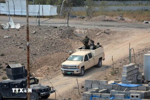 Quân đội Iraq giành lại thị trấn chiến lược ở phía nam Mosul. (Nguồn: AFP/TTXVN)