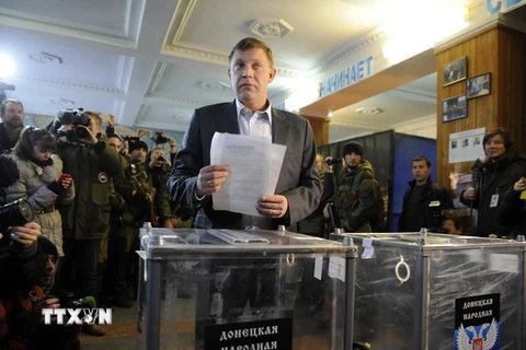 Ông Alexander Zakharchenko. (Nguồn: AFP/TTXVN) 