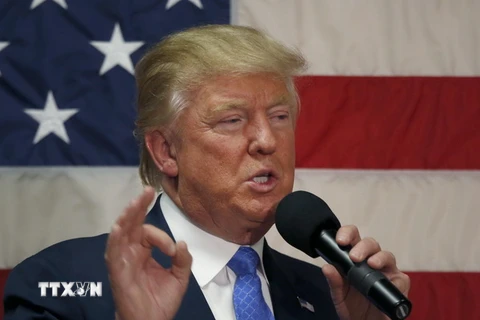 Ứng cử viên Tổng thống Donald Trump. (Nguồn: AFP/TTXVN)