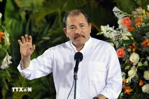 Tổng thống Nicaragua Daniel Ortega. (Nguồn: AFP/TTXVN)