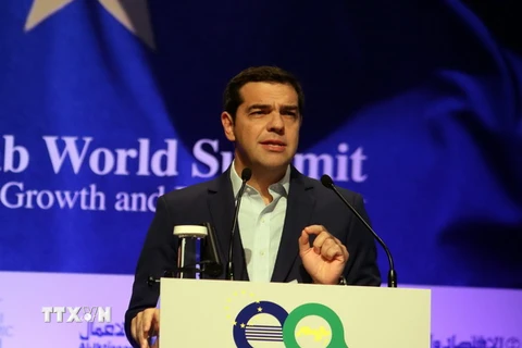 Thủ tướng Alexis Tsipras. (Nguồn: EPA/TTXVN) 