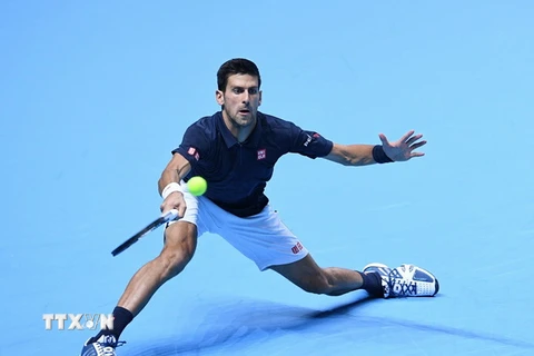 Tay vợt Novak Djokovic. (Nguồn: EPA/TTXVN) 