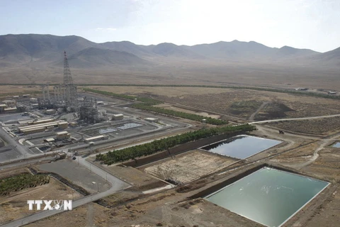 Nhà máy hạt nhân nước nặng Arak. (Nguồn: AFP/TTXVN)