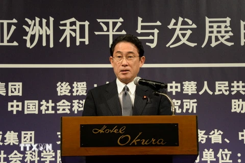 Ngoại trưởng Nhật Bản Fumio Kishida. (Nguồn: THX/TTXVN)