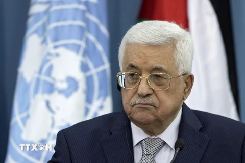 Tổng thống Palestine Mahmoud Abbas. (Nguồn: EPA/TTXVN)