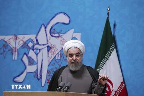 Tổng thống Iran Hassan Rouhani. (Nguồn: AP/TTXVN) 