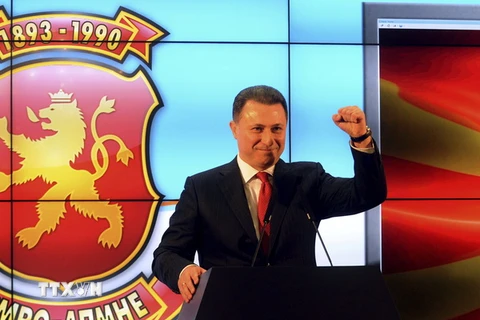 Cựu Thủ tướng Nikola Gruevski. (Nguồn: AP/TTXVN)