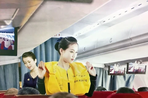 Những nữ tiếp viên hàng không trong bộ trang phục mới. (Nguồn: Sputniknews)