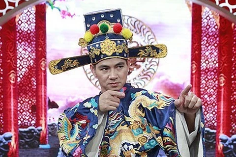 Nghệ sỹ Ưu tú Xuân Bắc gắn bó với vai Nam tào trong Táo Quân vào mỗi dịp Tết.