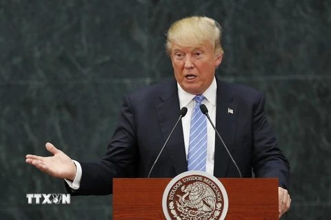 Tân Tổng thống Mỹ Donald Trump. (Nguồn: AFP/TTXVN)