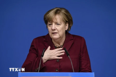 Thủ tướng Đức Angela Merkel. (Nguồn: EPA/TTXVN) 