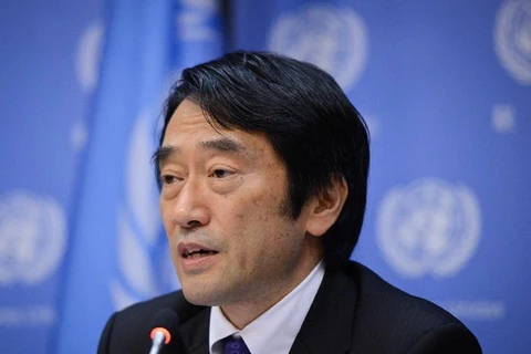 Nguyên thư ký báo chí Bộ Ngoại giao Nhật Bản Yasuhisa Kawamura. (Nguồn: news.xinhuanet.com)