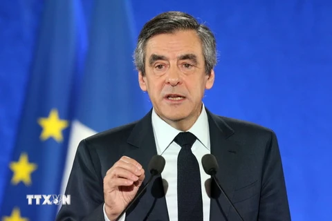 Ứng cử viên Francois Fillon. (Nguồn: AFP/TTXVN)