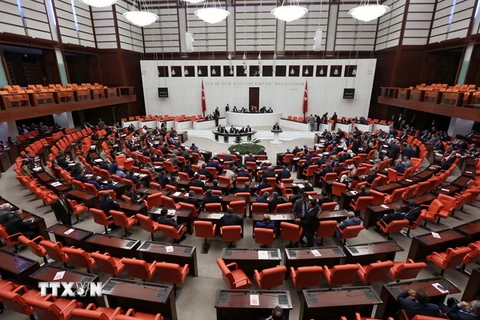 Quốc hội Thổ Nhĩ Kỳ. (Nguồn: AFP/TTXVN)