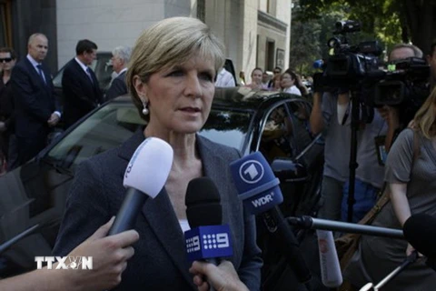Ngoại trưởng Australia Julia Bishop. (Nguồn: AFP/TTXVN)