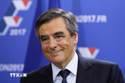 Cựu Thủ tướng Pháp François Fillon. (Nguồn: EPA/TTXVN)