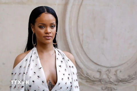 Ca sỹ Rihanna. (Nguồn: AFP/TTXVN)